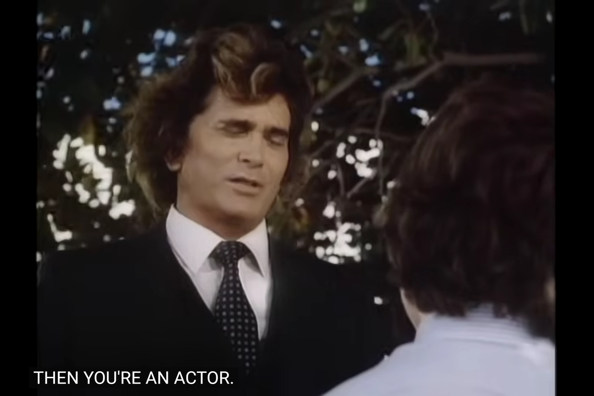 Actor MIchael Landon in Highway To Heaven