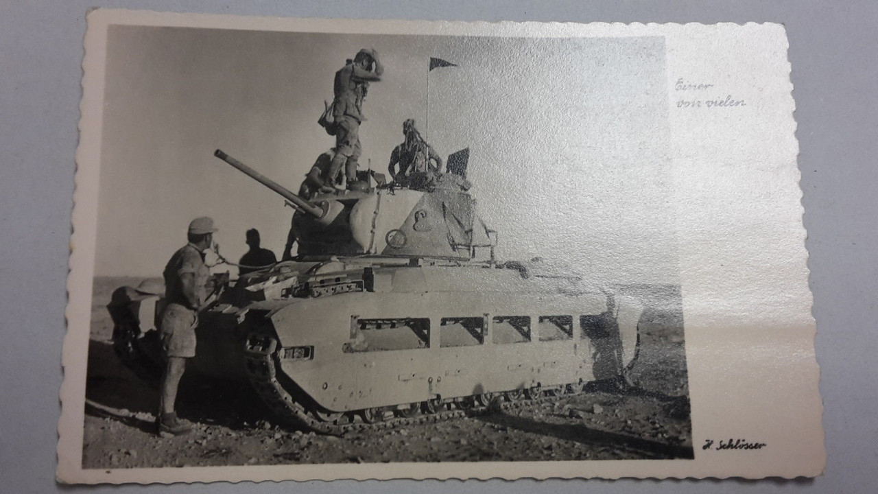 Afrikakorps 2. Weltkrieg H. Schlösser