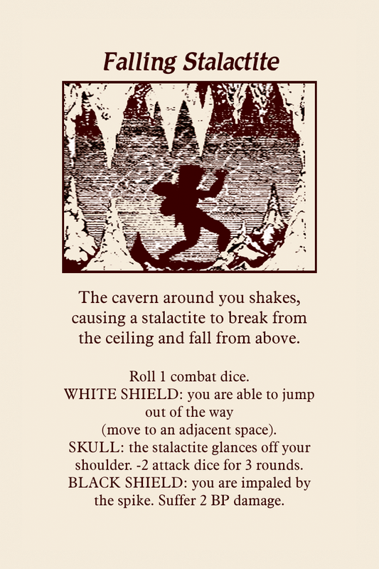 falling stalactite png
