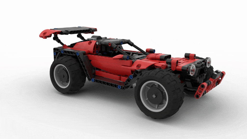 Lego Technic RC Off-Road Racer MOC - Building Instructions