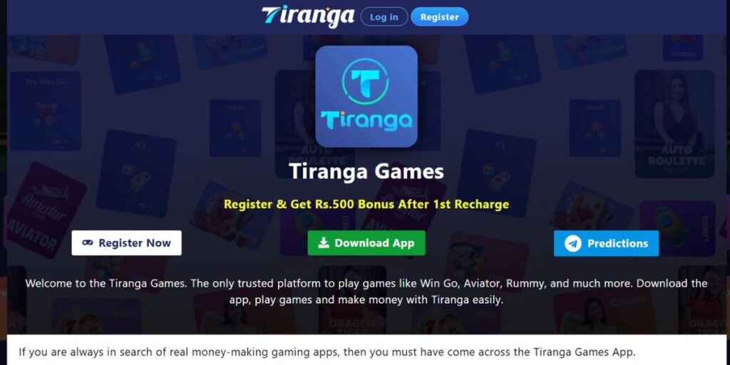 Tiranga colour prediction APK 