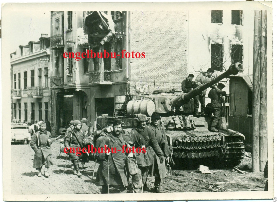 PANZER - PANZER VI TIGER - TARNUNG - Einschließu