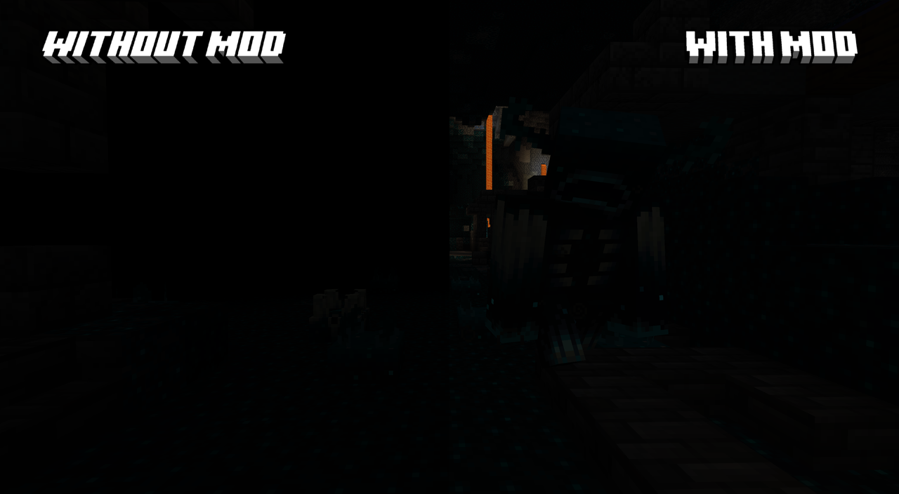 Example of Mod on / Mod off without Fullbright