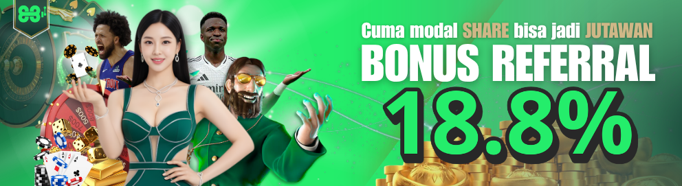 BONUS REFERRAL ASIANWIN88 18,8%