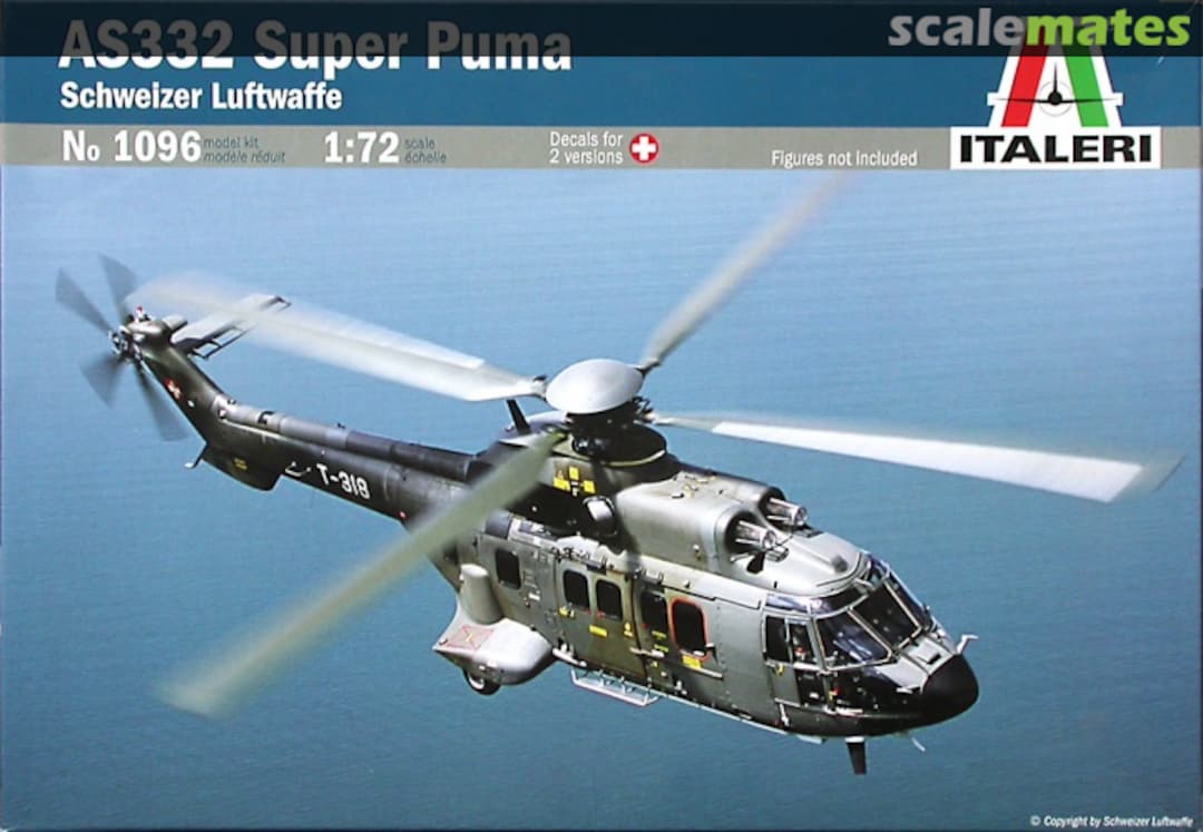AS332 Super Puma Schweizer Luftwaffe - Italeri - 1/72 - PlastiBrasil.com -  Plastimodelismo Livre e Democrático