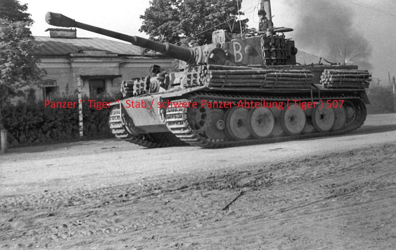 Panzer  Tiger . Stab  schwere Panzer-Abt. ( Tige