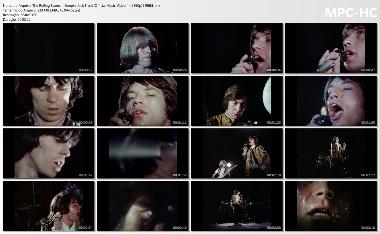 The Rolling Stones - Jumpin' Jack Flash (Official Music Video 4K 2160p) [1968]