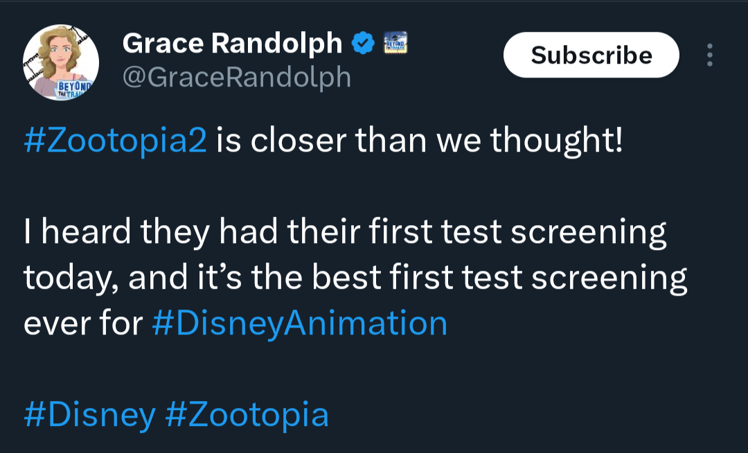 Zootopia 2' Reportedly Has Best Test Screening EVER For Disney Animation!