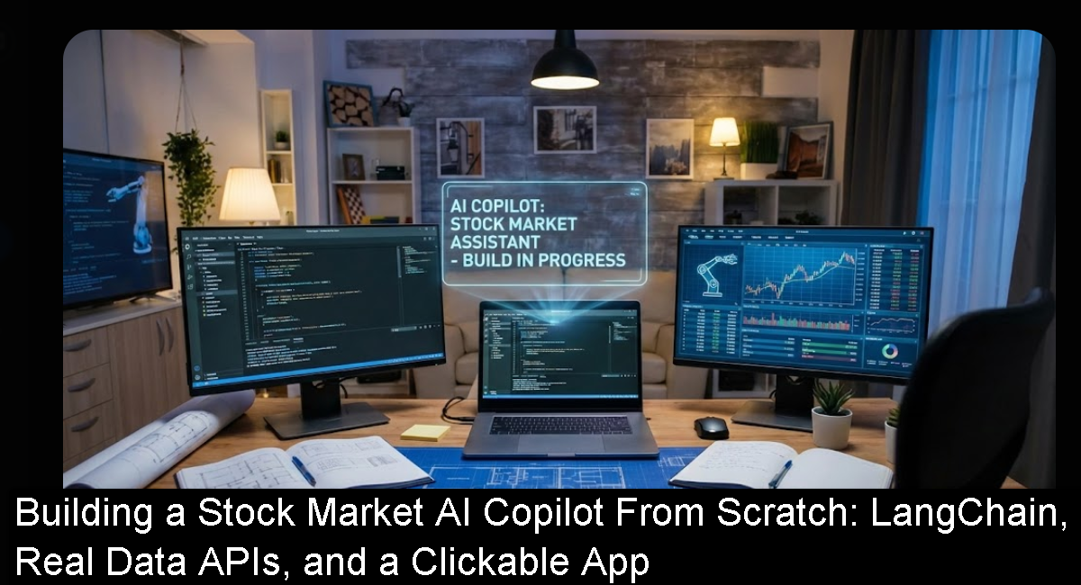 Building a Stock Market AI Copilot From Scratch: LangChain, Real Data APIs, and a Clickable App