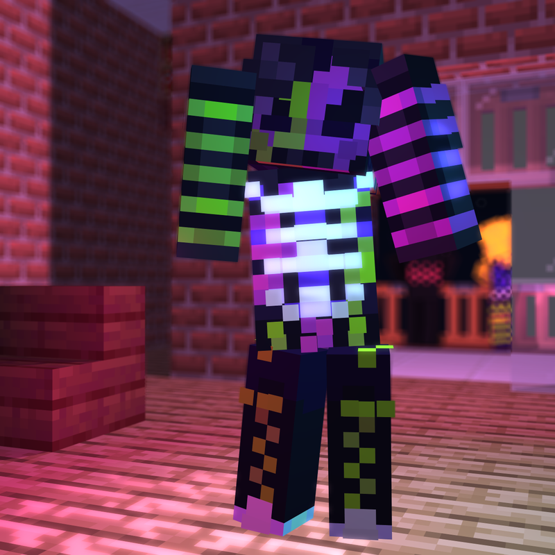 Scenecore Slasher || Forsaken Minecraft Skin