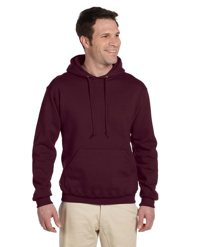 Jerzees Adult Super Sweats® NuBlend® Fleece Pullover Hooded Sweatshirt - 4997 - Picture 13 of 14