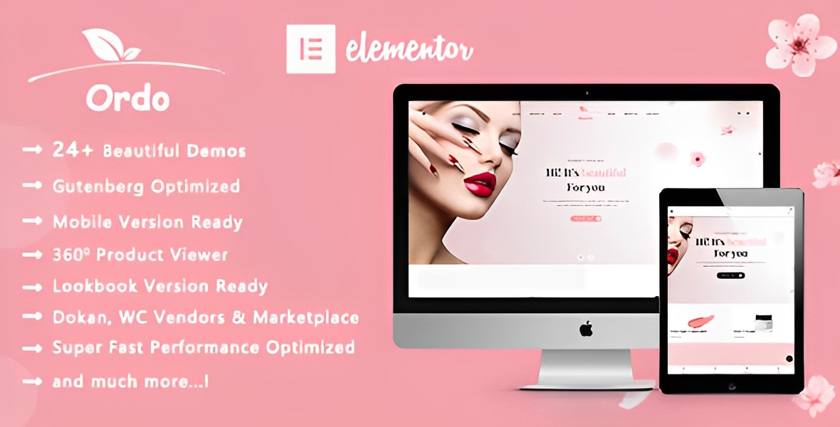 Ordo – Natural Cosmetic WooCommerce WordPress Theme