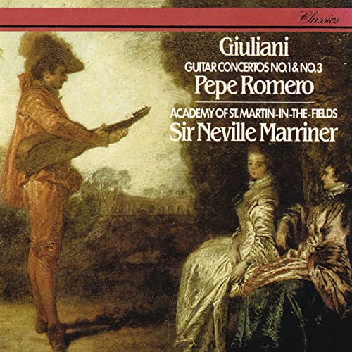 81 V9 QPU52h L SS500 - Pepe Romero - Giuliani Guitar Concertos Nos. 1 & 3