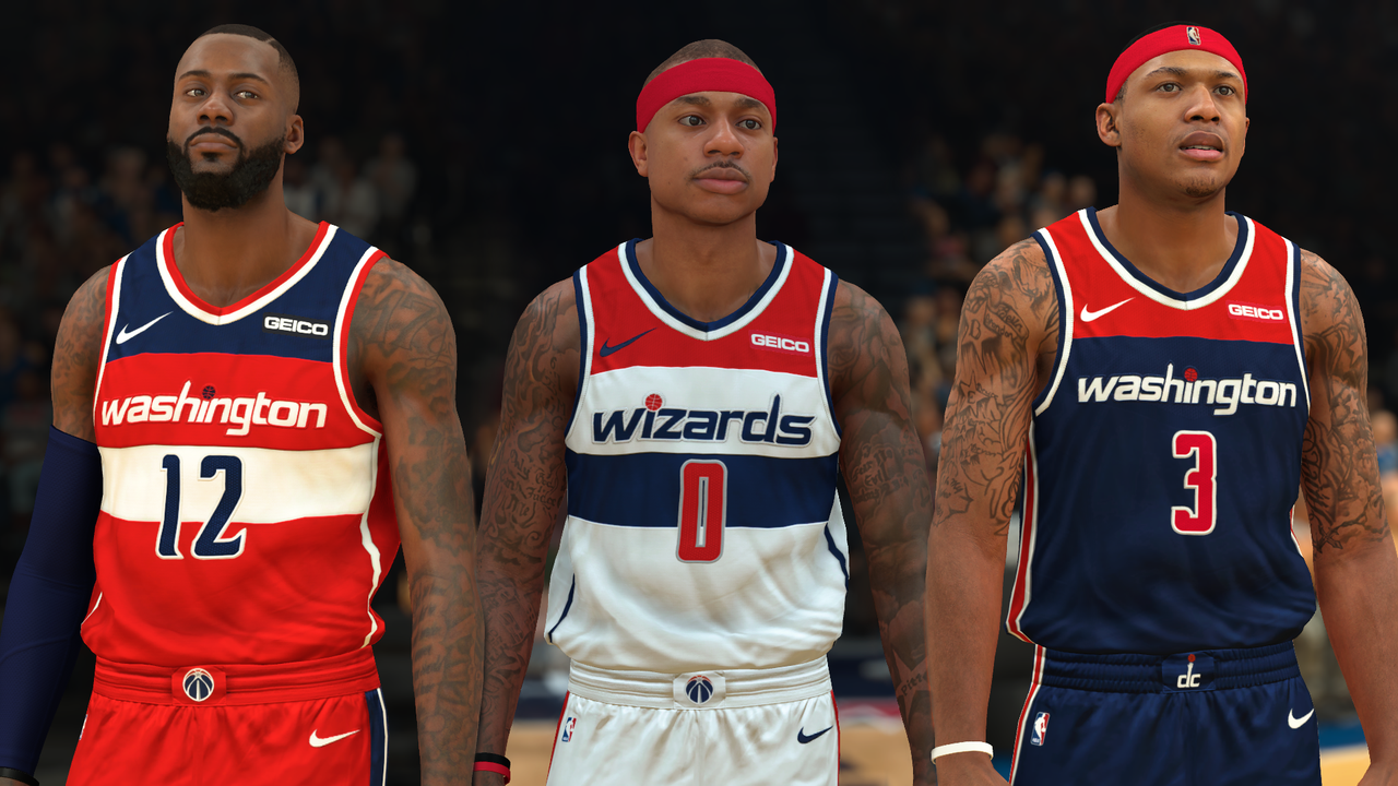 NBA 2K19 - 2019-20 Houston Rockets Jersey Tutorial 