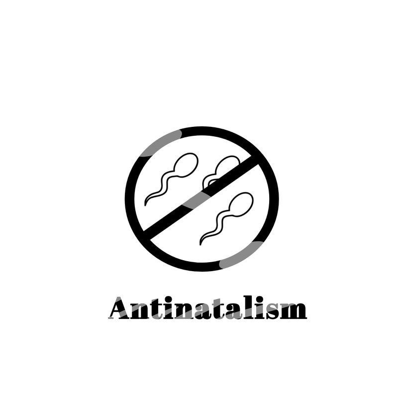 Antinatalism Logo Black