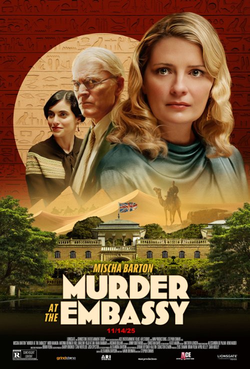 Morderstwo w ambasadzie / Murder at the Embassy (2025) PL.WEB-DL.XviD-OzW / Lektor PL