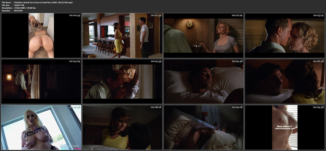 Mädchen Amick Sex Scene in Mad Men (2007-2015) S05.mp4