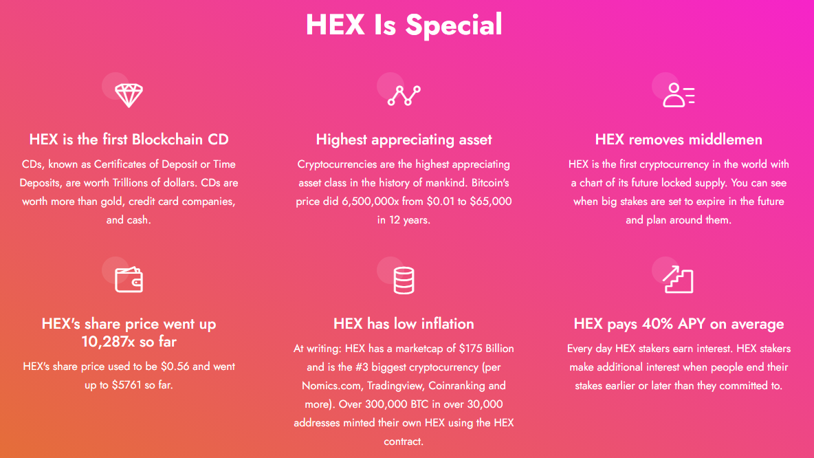 Hex (HEXUSD) Stock Message Board | InvestorsHub