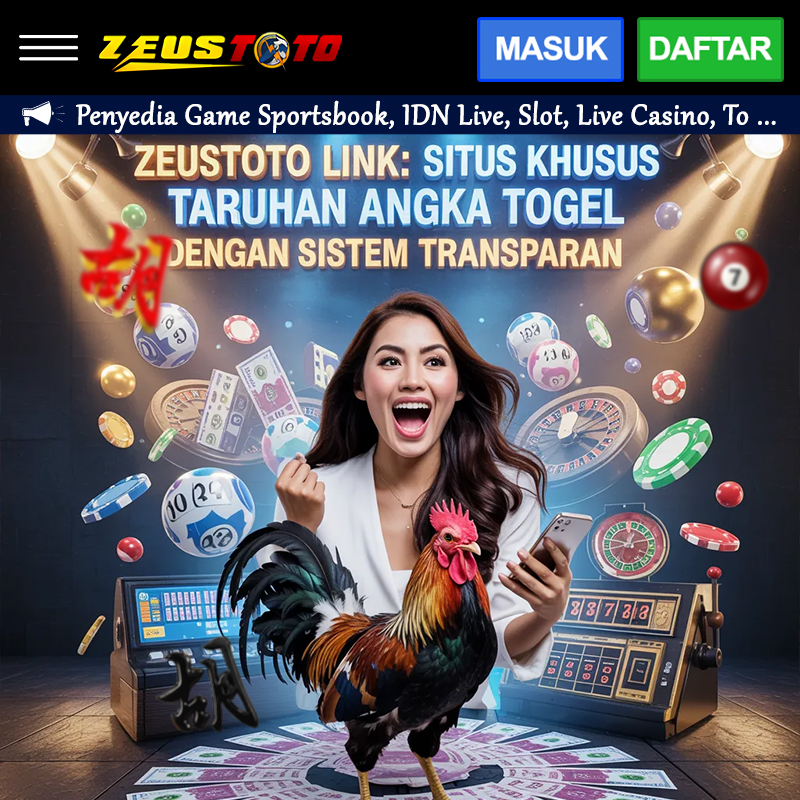 ZEUSTOTO LINK: Situs Khusus Taruhan Angka Togel dengan Sistem Transparan image 1