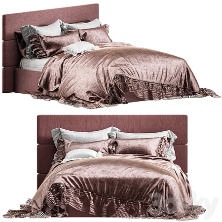 Luxury romantic bedding set