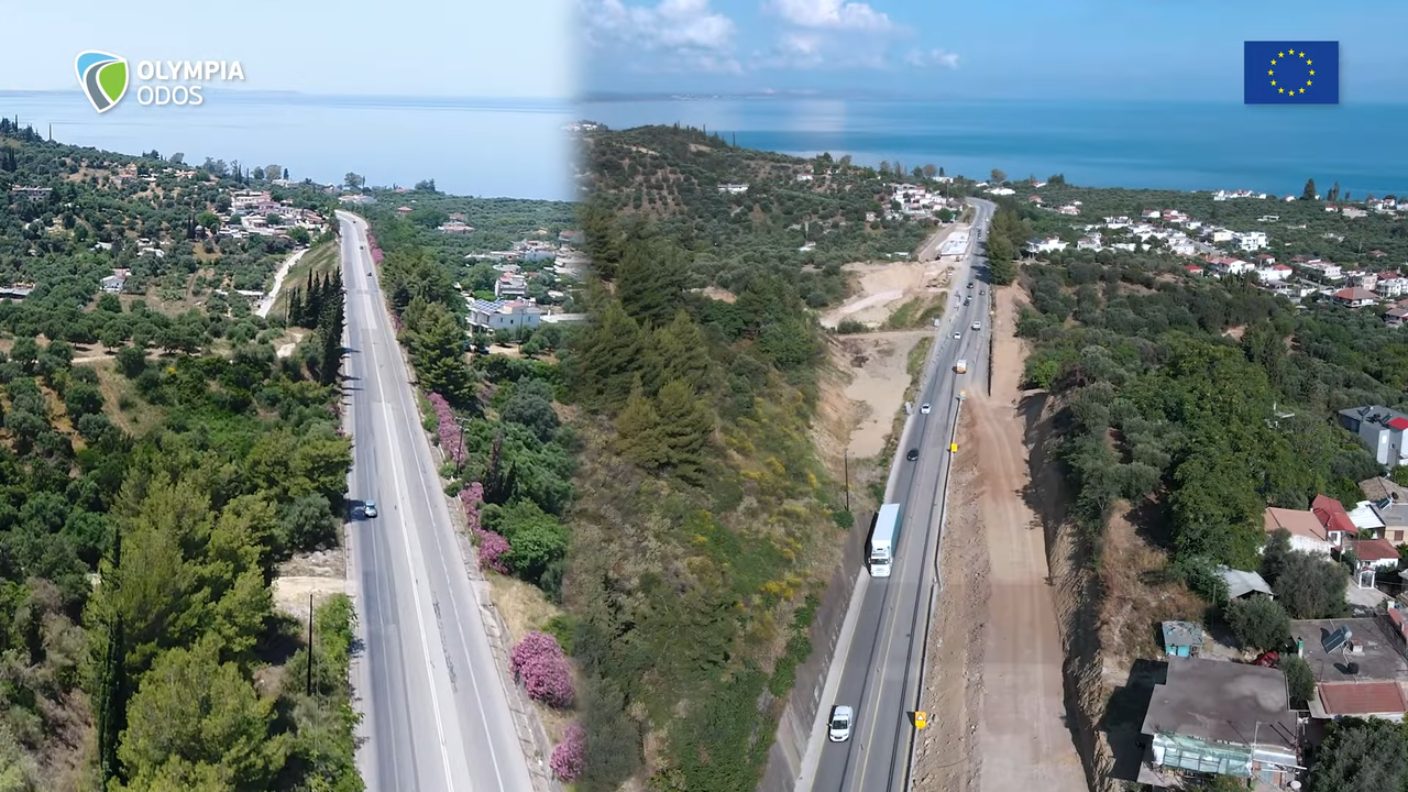 (782) Construction progress of the new Patras-Pyrgos Motorway (June 2024) 00-01-06