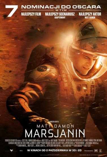 Marsjanin / The Martian (2015) PL.BRRip.XviD-GR4PE | Lektor PL