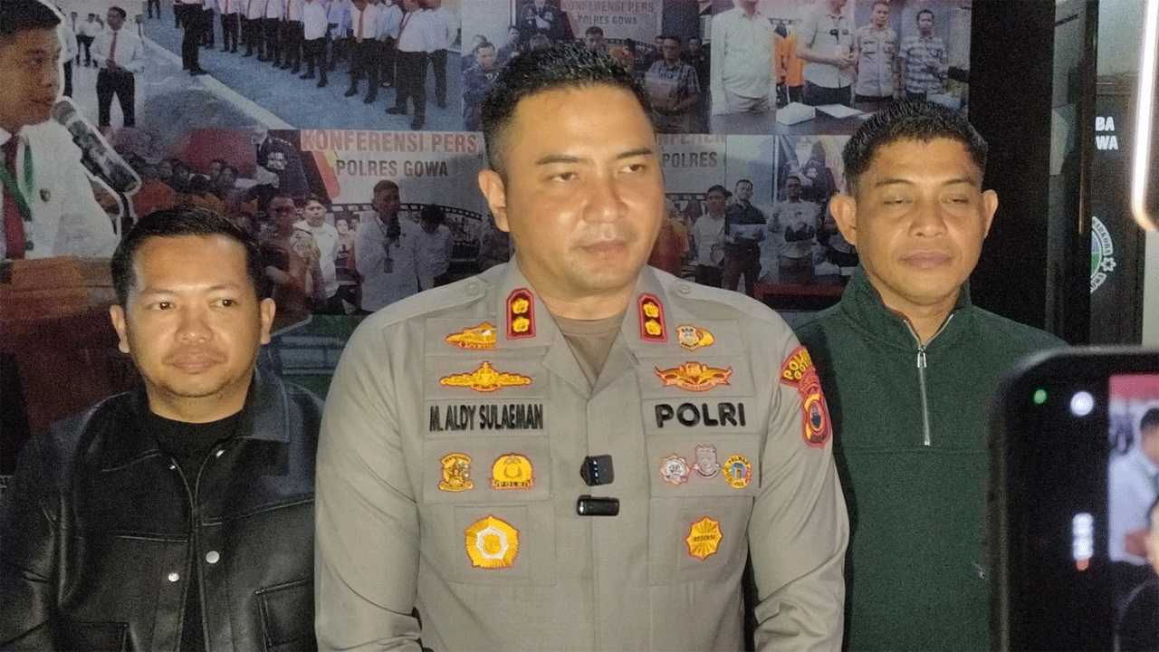 Kriminal di Gowa Turun Drastis