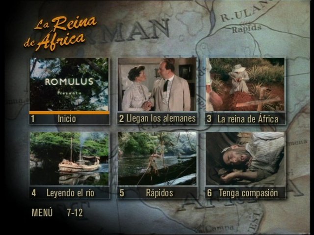 3 - La Reina de África [DVD9 Full][Pal][Cast/Ing/Cat][Sub:Cast][Aventuras][1951]