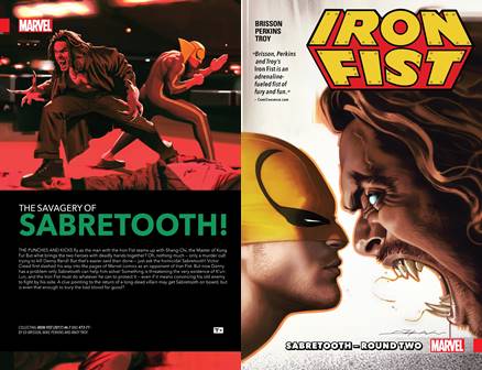 Iron Fist v02 - Sabretooth - Round Two (2018)