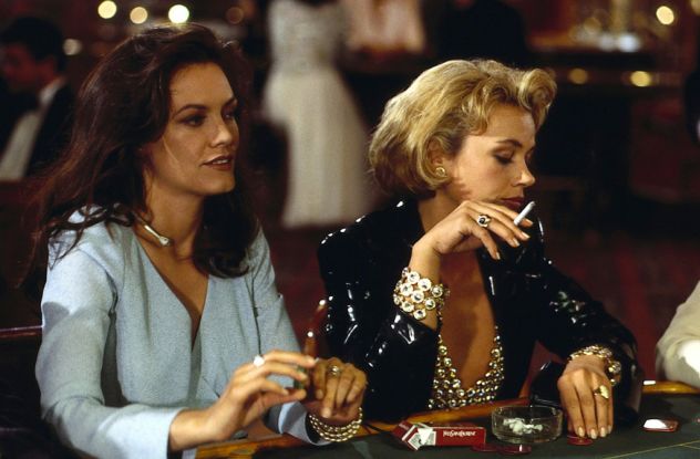 Jennifer Nitsch - 'Der Schattenmann' (a still from the film where she is wearing the shiny black PU-