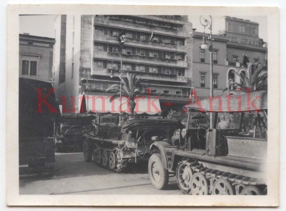 Foto Wehrmacht Gebirgsjäger Griechenland Athen H