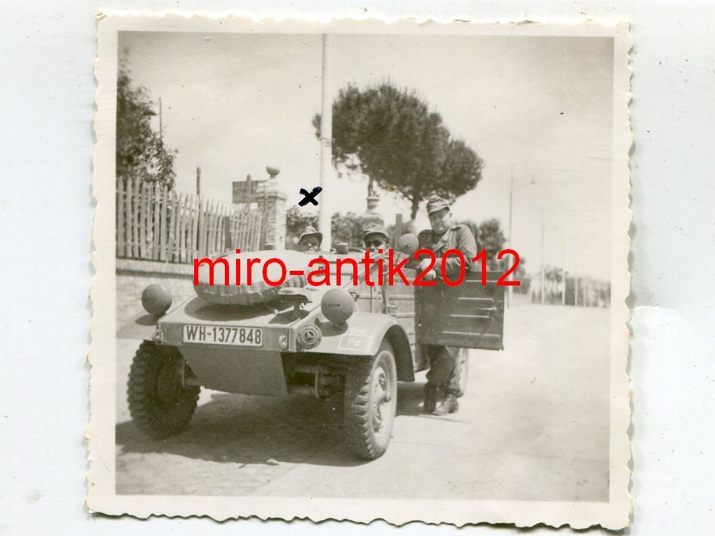 Wehrmacht, VW Typ 82 Kübelwagen, Ioannina, Griec