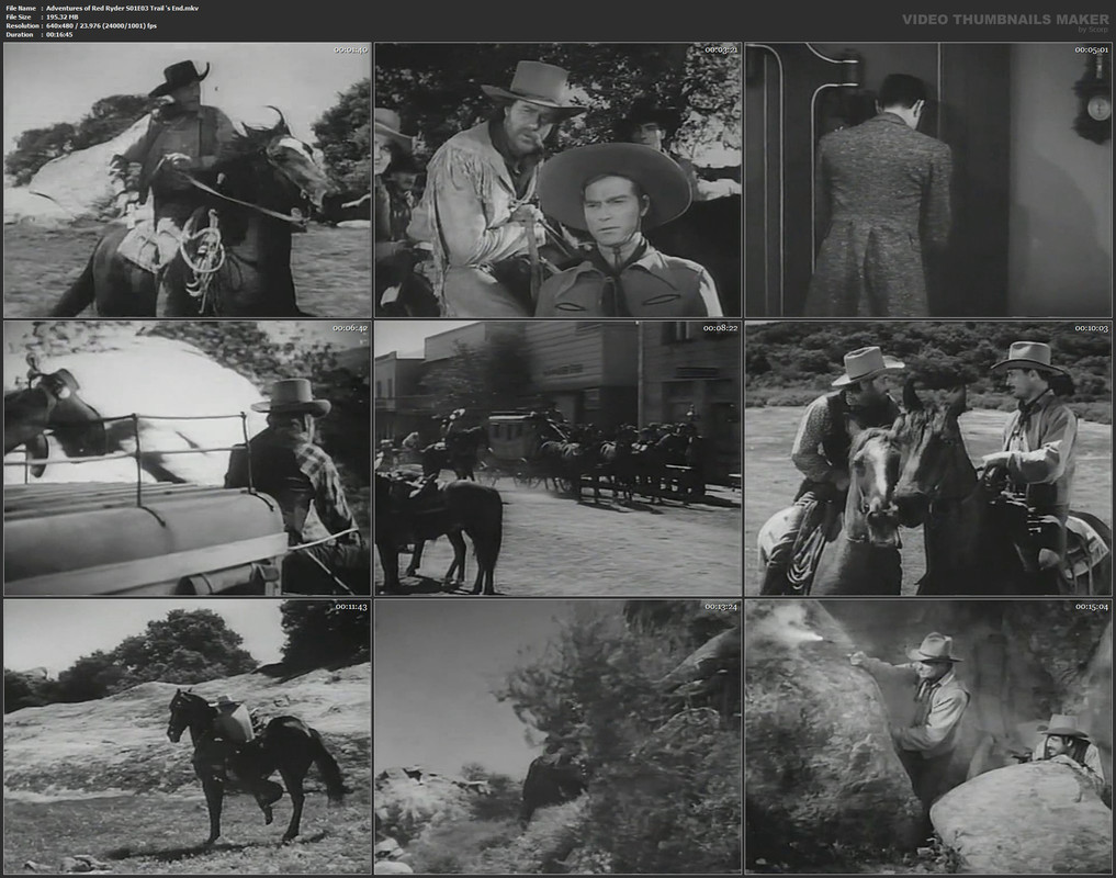 Adventures of Red Ryder S01E03 Trail 's End.mkv