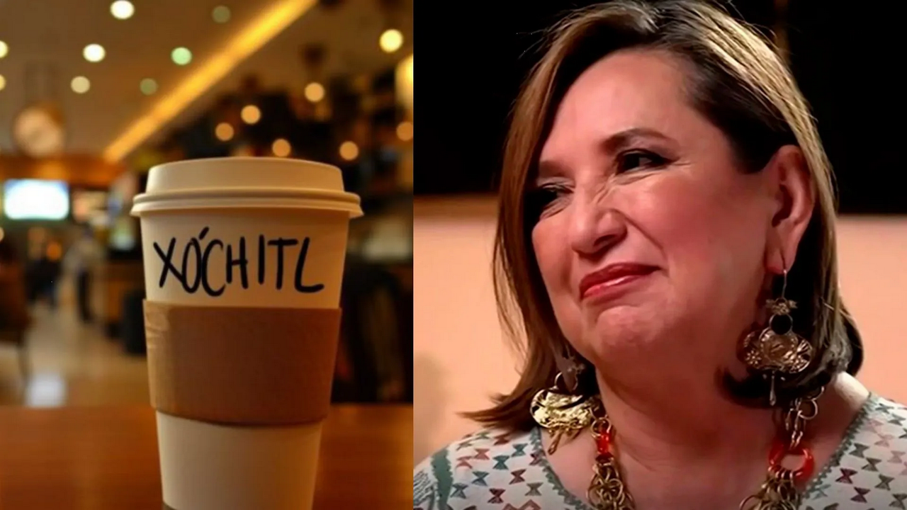 Starbucks niega respaldo a vasos con nombre de Xóchitl Gálvez