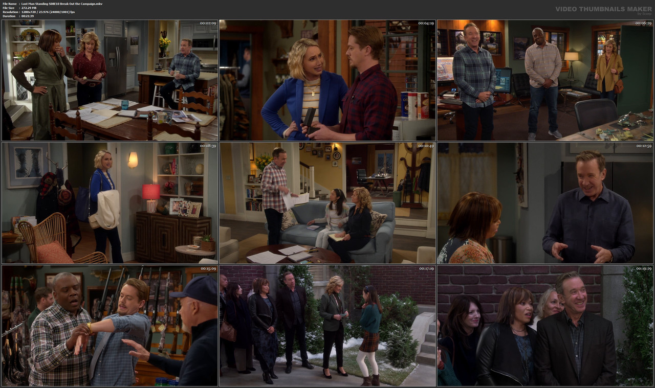 Last Man Standing S08E10 Break Out the Campaign.mkv