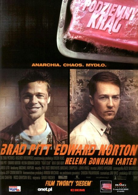 Podziemny Krąg / Fight Club (1999) MULTi.UHD.Re-Grade.6Mbit.2160p.HEVC.HDR.DTS-HD.MA.5.1 / POLSKI LEKTOR i NAPISY