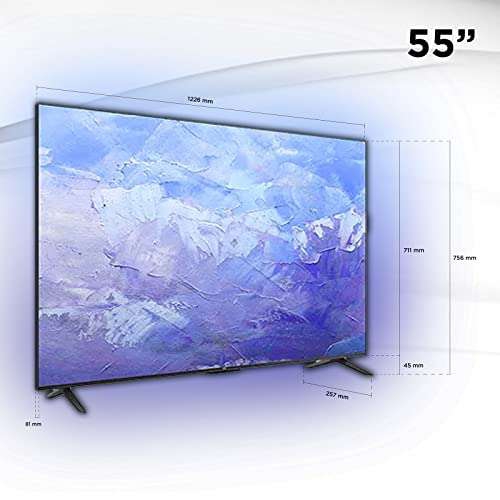 Amazon: TCL Pantalla 55 4K UHD TV Sonido Dolby Mod 55S453 