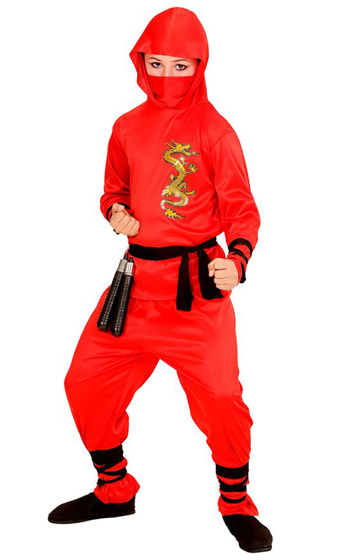 Nuovo arrivo Bambino Drago Ninja Halloween Cosplay Silver Ninja Costume per  ragazzi