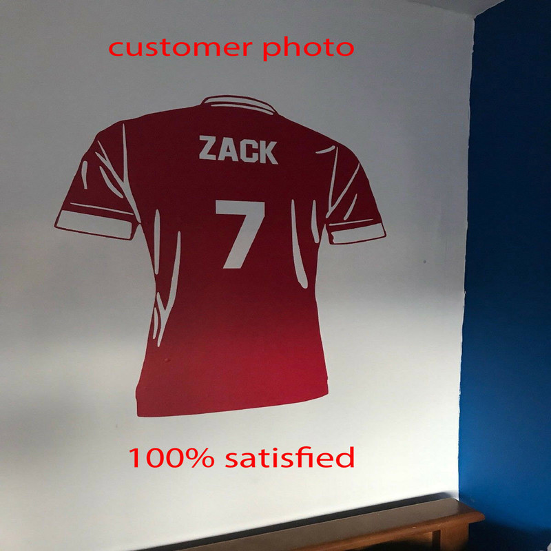 personalised football top