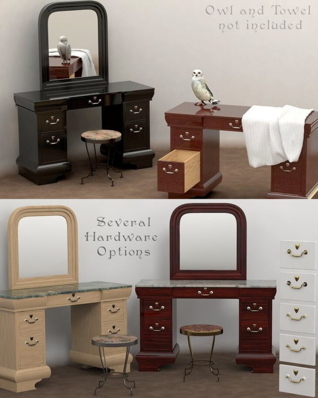 Furniture Set One, Dressing Table