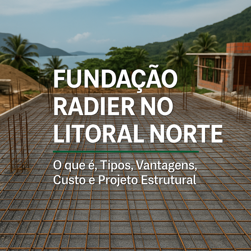 Fundação Radier no Litoral Norte