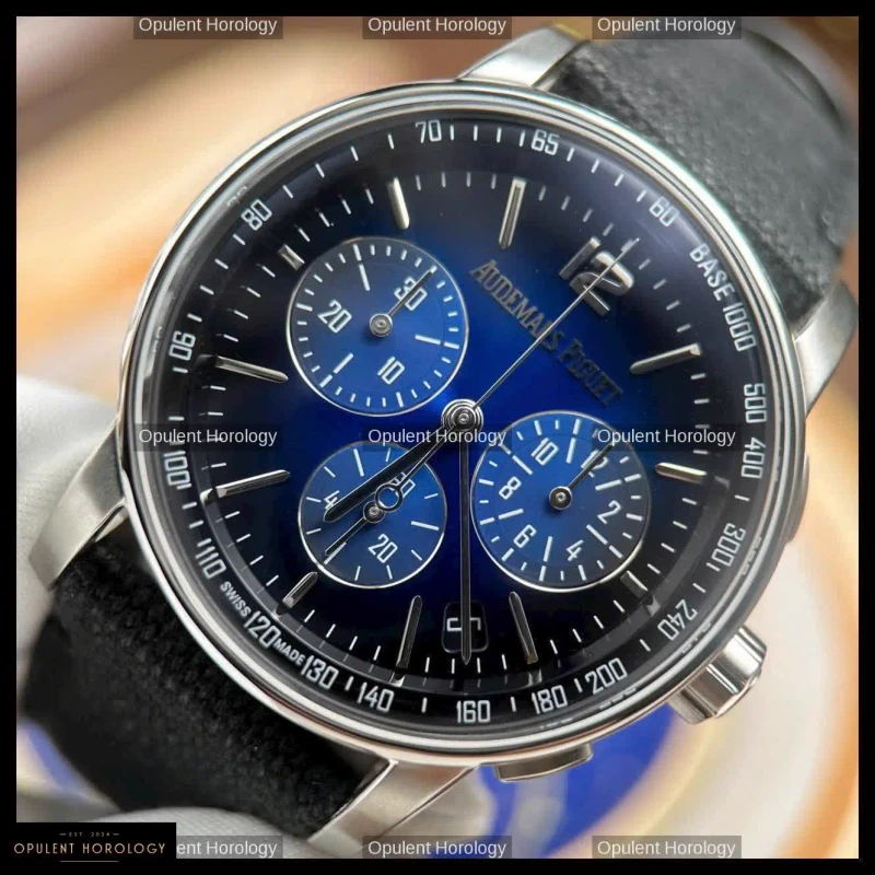 Audemars Piguet Code 1159 Smoky Blue Dial 41mm Automatic Watch