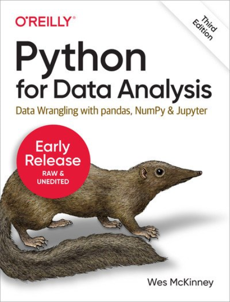 Python for Data Analysis, 3rd Edition (Sixth Early Release)