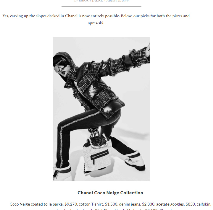 Mantel Chanel
