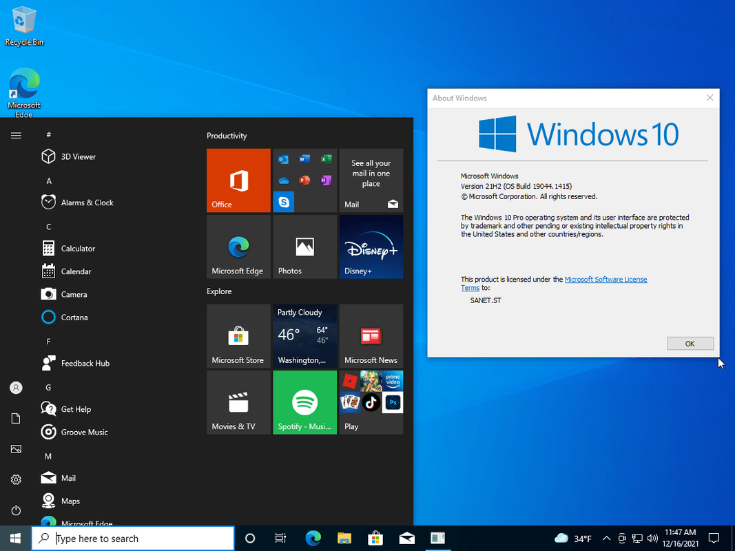 download iso windows 10 21h2