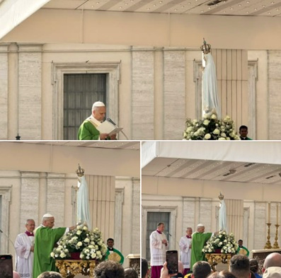 La spiritualità mariana, che nutre la nostra fede, ha Gesù come centro dans Commenti al Vangelo Sua-Santit-Leone-XIV