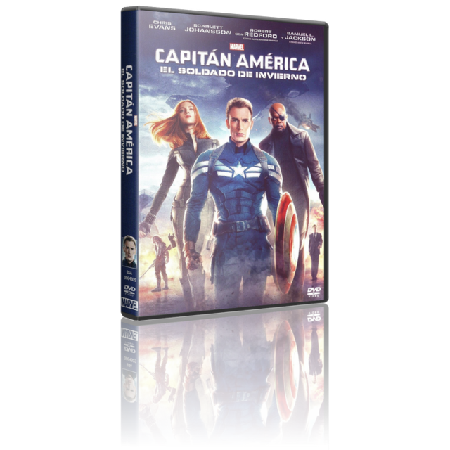 Portada - Capitán América: El Soldado de Invierno [DVD9 Full][Pal][Cast/Ing/Fra/Ru][Sub:Varios][Acción][2014]