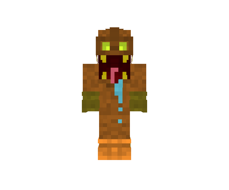 Poop Warrior Minecraft Skin