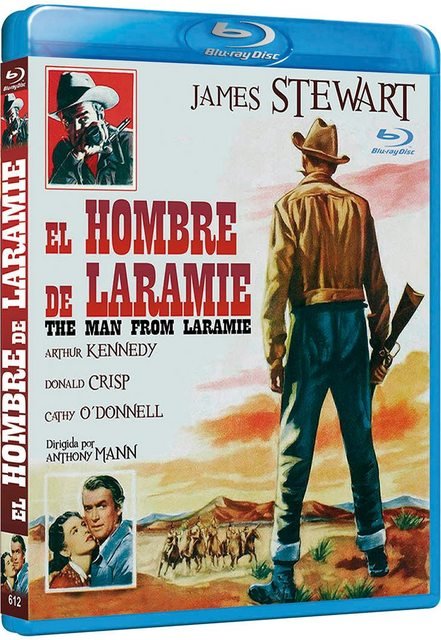 Portada - El Hombre de Laramie [BDRemux 1080p] [Cast AC3/Ing DTS-HD Master] [Western] [1955]