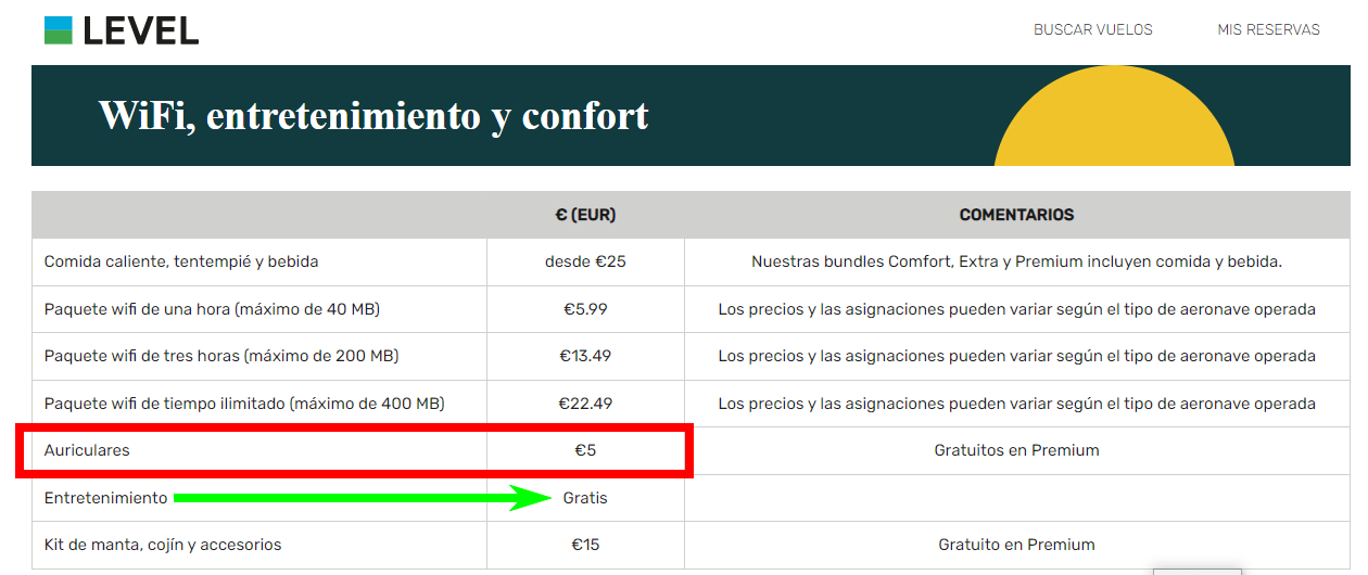 FlyLevel: WiFi, entretenimiento y confort - FlyLevel (Level Aerolínea Lowcost) - Foro Aviones, Aeropuertos y Líneas Aéreas